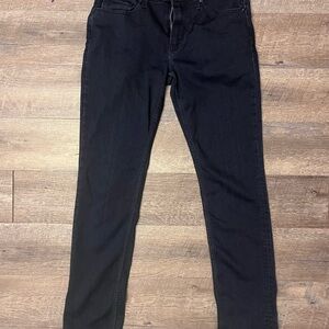 PAIGE Women's Dark Blue Straight Leg Jeans Federal Size 31